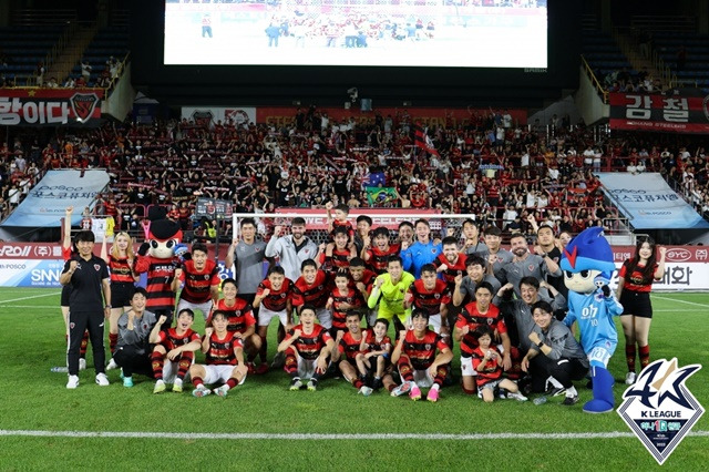 포항스틸러스. /사진=한국프로축구연맹 제공