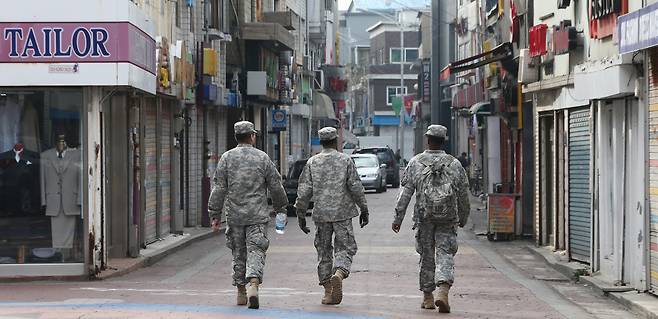1948년 이후 남한에서 성매매는 원천 불법이었지만 주한미군은 법 바깥에 있었다. ⓒ연합뉴스