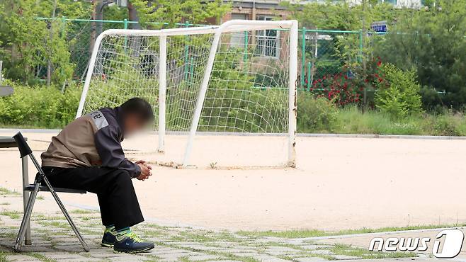 한 초등학교 학교 보안관. (사진은 기사 내용과 무관함) / 뉴스1 ⓒ News1 이동해 기자