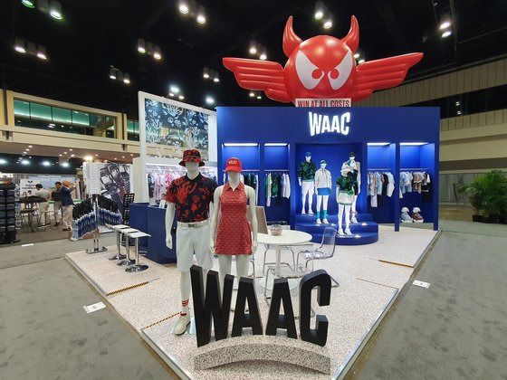 미국 PGA 쇼의 WAAC 전시장. 사진 WAAC