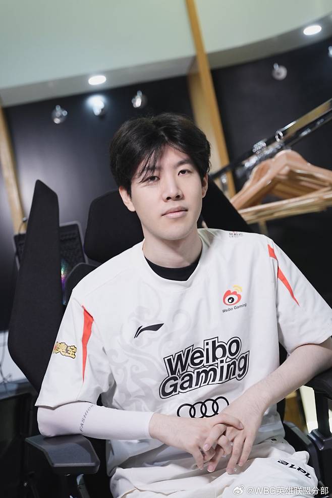 사진=웨이보 게이밍 공식 웨이보, 더샤이 강승록