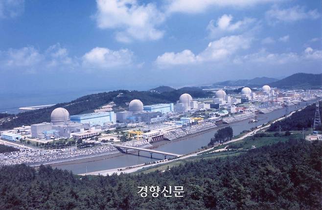 한빛원전본부 전경. 한국수력원자력 제공.