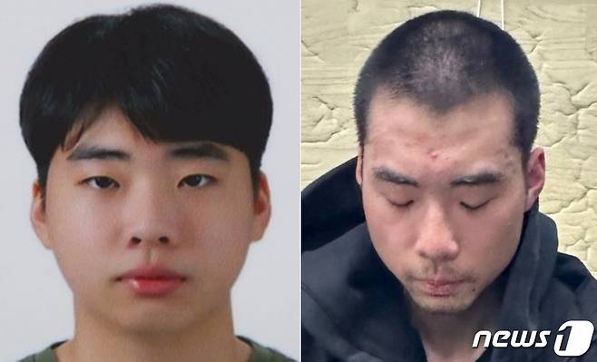 경기남부경찰청이 지난 7일 경기 분당시 흉기난동 사건 피의자 최원종(22) 신상정보를 공개했다. 최원종은 머그샷 공개를 거부했다. /사진=뉴스1