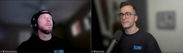 -&nbsp;다니엘 맥고완 선입 엑스퍼트 아티스트(좌),&nbsp;라이언 스미스 수석 레벨 디자이너