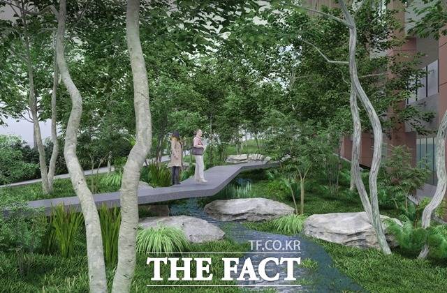 가로공원, 입체공원 등 서울에서 만날 수 있는 공원 유형이 다양해진다. 계곡 숲 공원 조성 예상도. /서울시