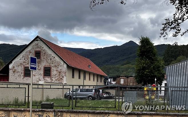 화재로 11명이 사망한 프랑스 동부 빈젠하임의 휴양시설 [로이터=연합뉴스 자료사진. 재판매 및 DB 금지]