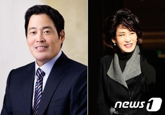 정용진 신세계 부회장(왼쪽)과 정유경 신세계 총괄사장(오른쪽)ⓒ News1