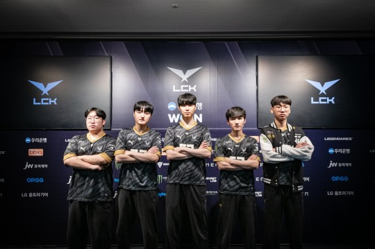 2023 LCK 서머 결승전에 선착한 젠지 [LCK 제공]