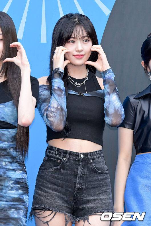 [OSEN=조은정 기자]아이브 안유진이 포즈를 취하고 있다. 2023.08.05 /cej@osen.co.kr