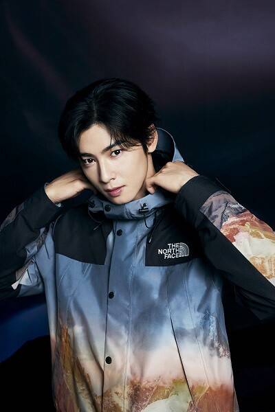 노스페이스는 차은우를 새로운 홍보대사로 발탁하고 2023 FW 시즌 화보 일부를 공개했다. 노스페이스 제공