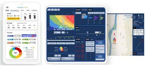 팜커넥트팀의 'AI 디지털 트윈 스마트 농업 플랫폼' [농림축산식품부 제공, 재판매 및 DB 금지]