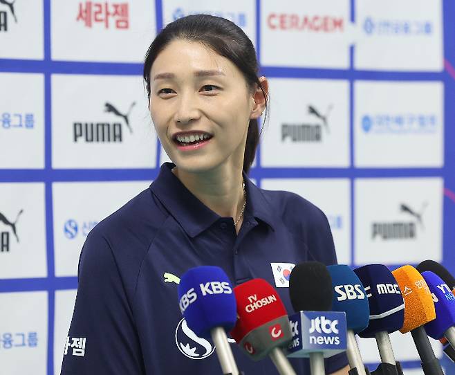 김연경 어드바이저. 연합뉴스