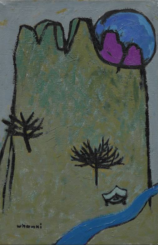 김환기, '삼각산' [환기재단·환기미술관]