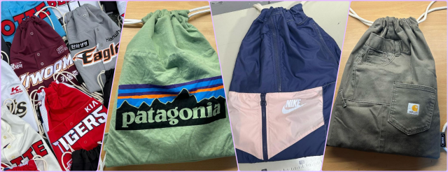 이스코드가 짐색으로 재탄생시킨 의류들. /오늘 사진은 모두 이스코드 제공.