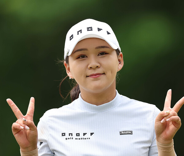 2023년 한국여자프로골프(KLPGA) 투어 하이원리조트 여자오픈 우승 경쟁에 뛰어든 이제영 프로. 사진제공=KLPGA