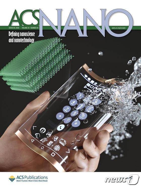 맥신 기반 OLED 디스플레이 개념도(KAIST 제공)/뉴스1