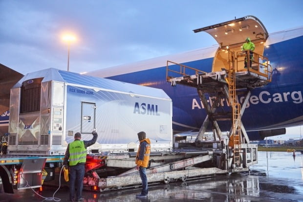 ASML 장비 수출 모습