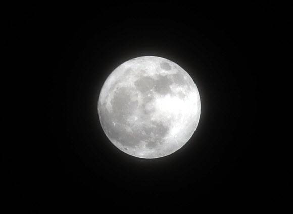 슈퍼문 자료 이미지. 연합뉴스