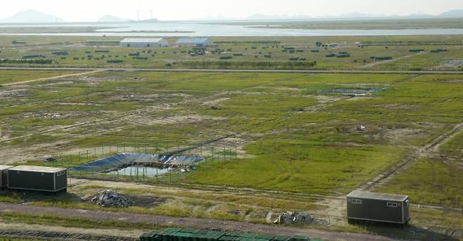 ▲2023 세계스카우트잼버리가 열렸던 새만금 부지/사진=뉴시스