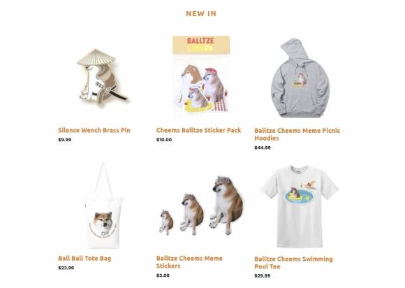 2017년 ‘발체’의 반려인이 운영하는 SNS에 게시된 발체의 사진. 해당 사진이 2019년 뒤늦게 주목을 받으면서 발체는 세계적 인기를 끌게 됐다. 발체의 반려인은 미국 장난감 회사 계약을 체결하고 수익금을 자선단체에 기부하는 형태로 각종 ‘굿즈’도 제작했다. cheems-balltze.com