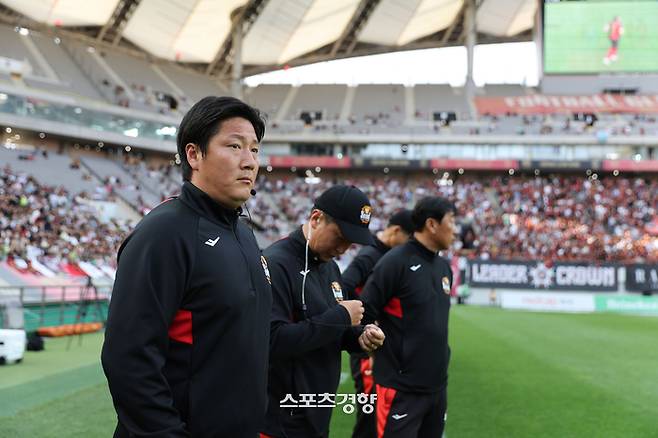 감독대행으로 FC서울을 이끌게 된 김진규 수석코치. 프로축구연맹 제공