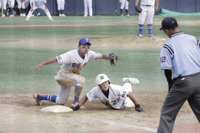 예일메디텍고와 우신고 경기. 박상은 기자