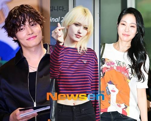 왼쪽부터 정혁 전소미 미자 (뉴스엔DB)