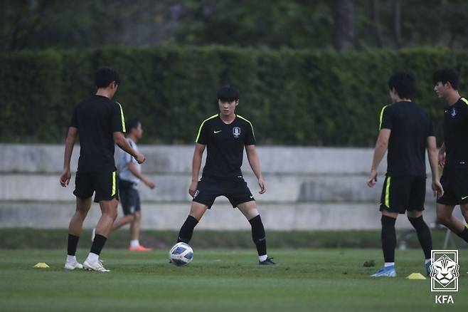 김태현(가운데). 제공 | 대한축구협회