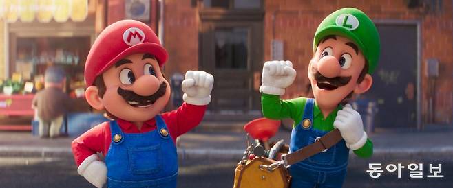 애니메이션 영화 ‘슈퍼 마리오 브라더스’  스틸컷. 유니버설 픽쳐스 제공