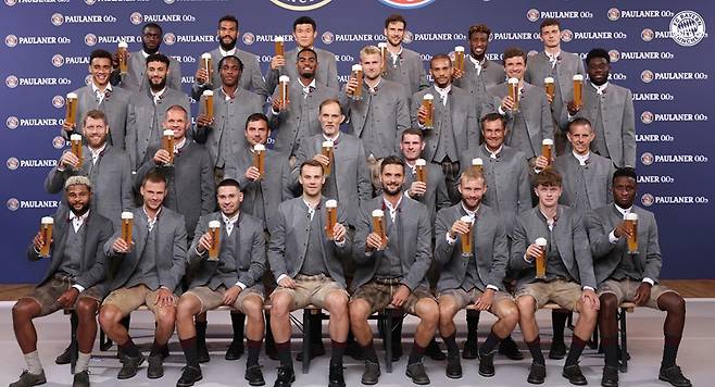 ▲ 옥토버페스트 행사에 참석한 김민재 ⓒ 바이에른 뮌헨