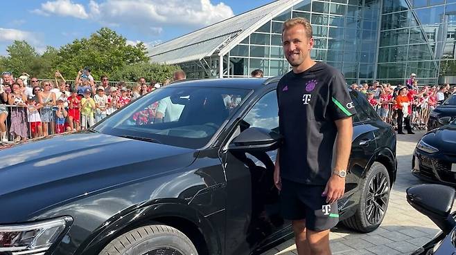 ▲ 뮌헨 구단 행사에 참석한 케인 ⓒ 바이에른 뮌헨