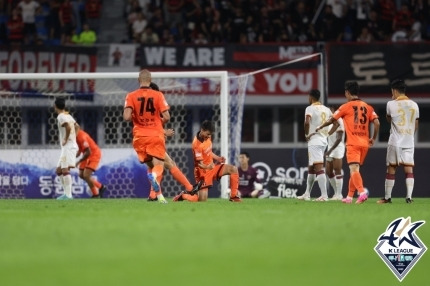 득점 후 기뻐하는 알리바예프. 제공 | 한국프로축구연맹