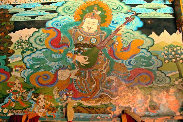 동죽림사 대경당의 사대천왕. ⓒ최종명