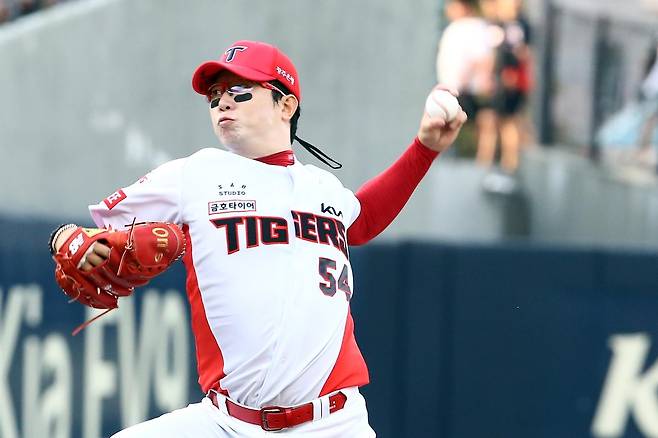 역투하는 KIA 에이스 양현종 [KIA 타이거즈 제공. 재판매 및 DB 금지]