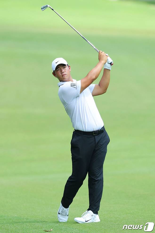 미국프로골프(PGA) 투어의 김주형. ⓒ AFP=뉴스1