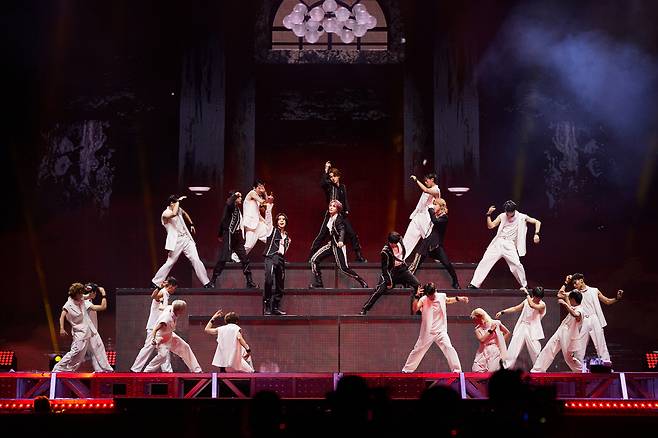 NCT NATION 공연 WayV 무대 이미지. 사진 제공=SM엔터테인먼트