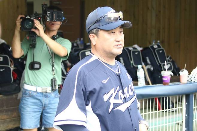 청소년대표팀 이영복 감독 "최강 야구 대선배님들 아마 많이 힘들 것" (사진 = 전상일 기자)
