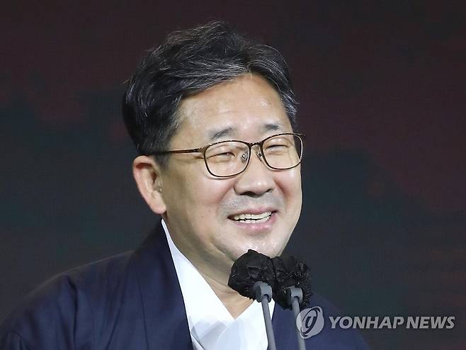 문화체육관광부 장관 시절의 박양우(2020.10.28) [연합뉴스 자료사진]