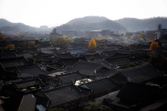 전주 한옥마을 전경. 한국일보 자료사진