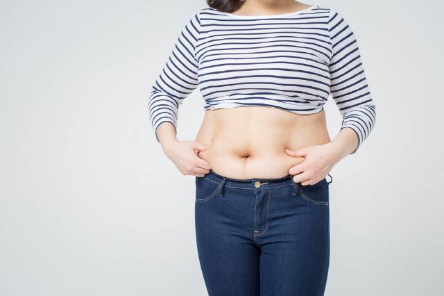 뱃살을 빼기 위해서는 뱃살 모양을 먼저 확인해보는 게 좋다./사진=클립아트코리아