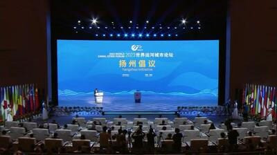 The 2023 World Canal Cities Forum kicks off recently in Yangzhou, "the canal capital of the world" located in east China's Jiangsu Province.