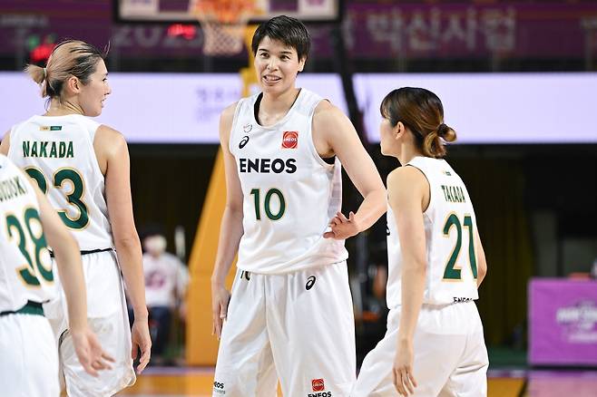 에네오스 선수들 [WKBL 제공. 재판매 및 DB 금지]