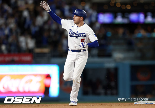 [사진] LA 다저스 프레디 프리먼. ⓒGettyimages(무단전재 및 재배포 금지)