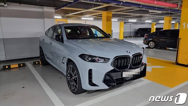 BMW 뉴X6 M60i xDrive. ⓒ News1 이형진 기자