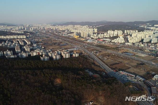 용인플랫폼시티 사업 대상구역 전경