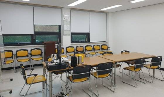 경남 창녕군 국립부곡병원 별관에 마련된 마약 중독 재활 프로그램실. 연합뉴스