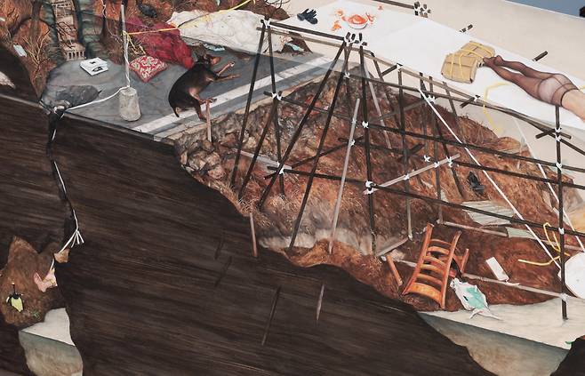 A part of an image of "The Lowland" by Lee Jin-ju (Songeun Art and Cultural Foundation)