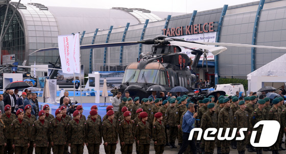 2017년 열린 폴란드 국제방위산업전시회(MSPO) 개막식.2017.9.6/뉴스1 ⓒ News1 사진공동취재단