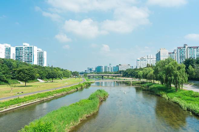 '2023 성남페스티벌' 메인 공연 '대환영'이 펼쳐질 성남 탄천(성남 문화재단 제공)