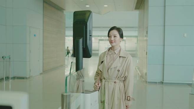 인천공항이 도입한 안면인식 출국 스마트패스 시스템. <사진=인천공항공사>